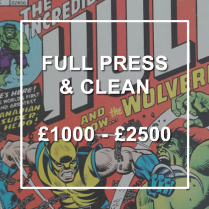 Comic Books Over £1000 – £2500
