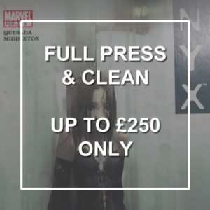 Full Press and Clean: <br>Up to £250